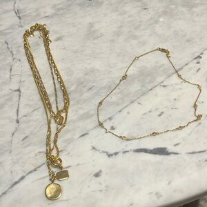 Madewell Gold Necklaces